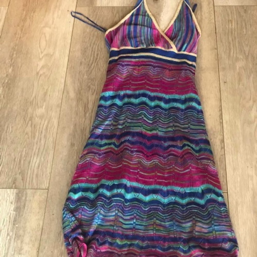GUESS HALTER TOP SUNDRESS
